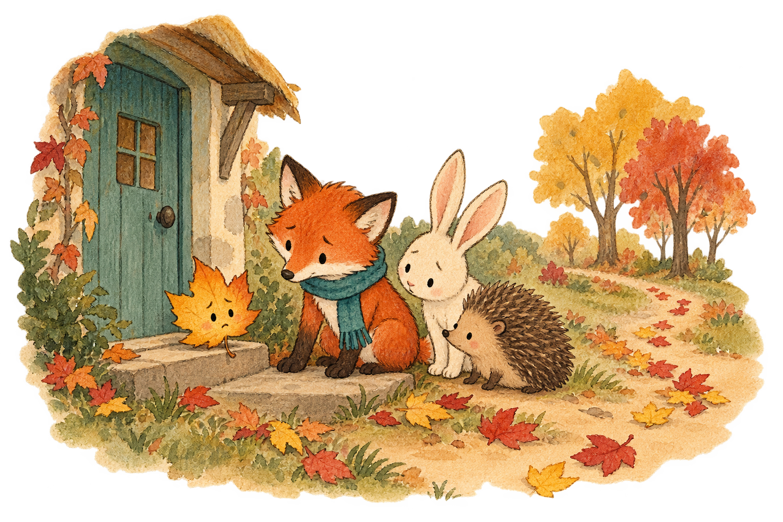The Leaf Detective illustration